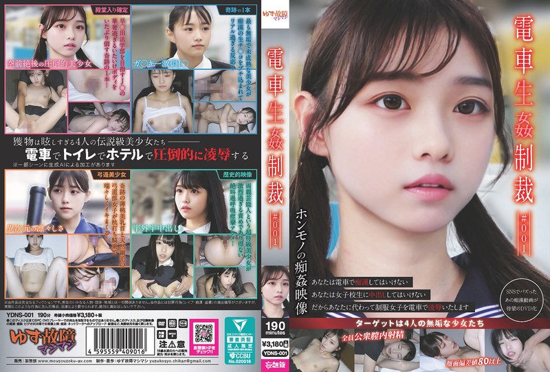 【無修正流出】電車生姦制裁 ＃001｜ydns00001
